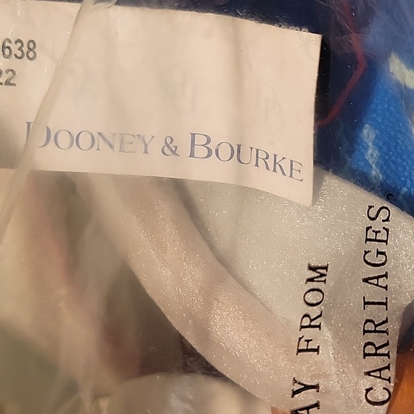 Dooney & Bourke Disney Blue Travel Patch Tote Bag - Picture 4 of 11